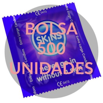 SKINS - CONDOM EXTRA LARGE BAG 500-SKINS-sextoys-lingerie-bdsm-hygiène-sexshop