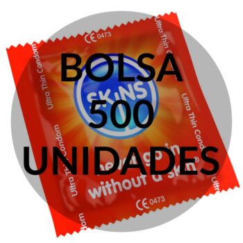 SKINS - CONDOM ULTRA THIN BAG 500-SKINS-sextoys-lingerie-bdsm-hygiène-sexshop