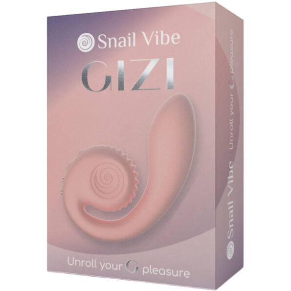 SNAIL VIBE - GIZI DUAL STIMULATEUR ROSE-SNAIL VIBE-sextoys-lingerie-bdsm-hygiène-sexshop