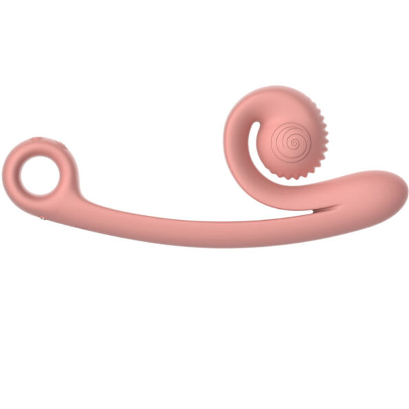 SNAIL VIBE - VIBRATEUR CURVE PÊCHE-SNAIL VIBE-sextoys-lingerie-bdsm-hygiène-sexshop