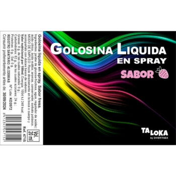 TALOKA - SPRAY LIQUIDE DE BONBON  LA FRAISE-TALOKA-sextoys-lingerie-bdsm-hygiène-sexshop