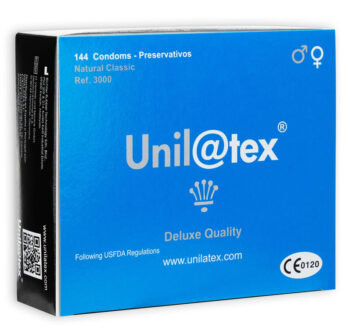 UNILATEX - CONSERVATEURS NATURELS 144 UNITÉS-UNILATEX-sextoys-lingerie-bdsm-hygiène-sexshop
