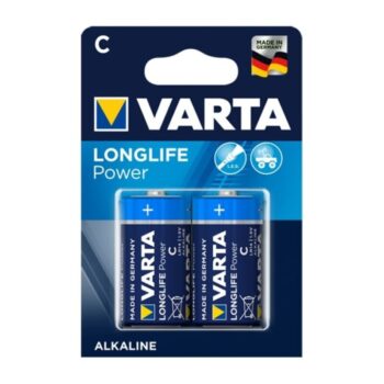 VARTA - LONGLIFE POWER PILE ALCALINE C LR14 2 UNITÉ-VARTA-sextoys-lingerie-bdsm-hygiène-sexshop