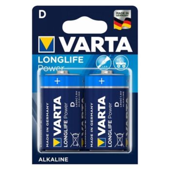 VARTA - LONGLIFE POWER PILE ALCALINE D LR20 2 UNITÉ-VARTA-sextoys-lingerie-bdsm-hygiène-sexshop