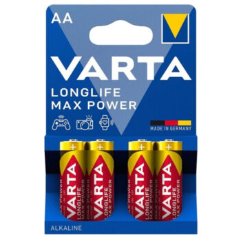 VARTA - MAX POWER PILE ALCALINE AA LR6 4 UNITÉ-VARTA-sextoys-lingerie-bdsm-hygiène-sexshop