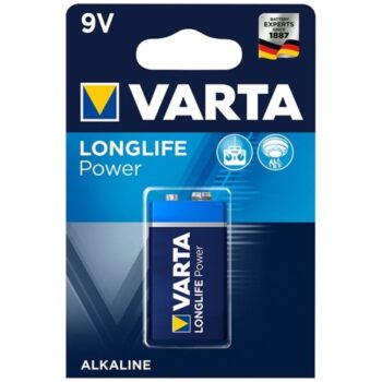 VARTA - PILE ALCALINE LONGLIFE POWER 9V LR61 1 UNITÉ-VARTA-sextoys-lingerie-bdsm-hygiène-sexshop