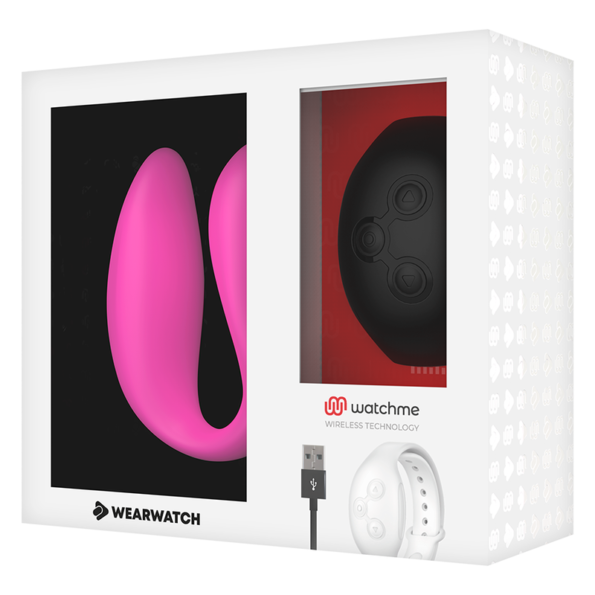WEARWATCH - VIBRATEUR DOUBLE TECHNOLOGIE WATCHME FUCHSIA/AZABACHE-WEARWATCH-sextoys-lingerie-bdsm-hygiène-sexshop