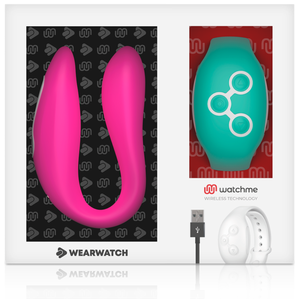WEARWATCH - VIBRATEUR WATCHME DOUBLE TECHNOLOGIE FUCHSIA / EAU DE MER-WEARWATCH-sextoys-lingerie-bdsm-hygiène-sexshop