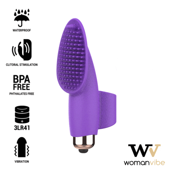 WOMANVIBE - FINGER DE STIMULATEUR EN SILICONE AISHA FEMME-WOMANVIBE-sextoys-lingerie-bdsm-hygiène-sexshop