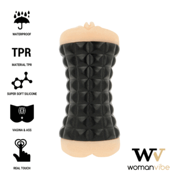 WOMANVIBE - MASTURBATEUR DOUBLE GUMY FEMME-WOMANVIBE-sextoys-lingerie-bdsm-hygiène-sexshop