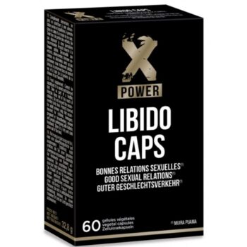 XPOWER - LIBIDO CAPSULES 60 CAPSULES-XPOWER-sextoys-lingerie-bdsm-hygiène-sexshop