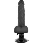 BASECOCK – VIBRATEUR ARTICULABLE TÉLÉCOMMANDE NOIR 21 CM -O- 5 CM