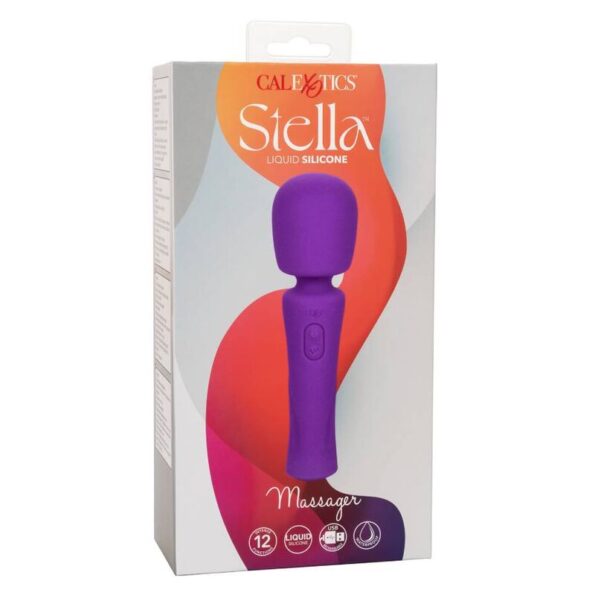 CALIFORNIA EXOTICS - STELLA MASSAGE VIOLET-CALIFORNIA EXOTICS-sextoys-lingerie-bdsm-hygiène-sexshop