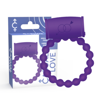 CASUAL LOVE - ANNEAU VIBRATEUR COUPLE 25 VIOLET-CASUAL LOVE-sextoys-lingerie-bdsm-hygiène-sexshop