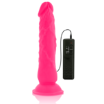 DIVERSIA – DILDO VIBRANT FLEXIBLE ROSE 21 CM -O- 4.9 CM