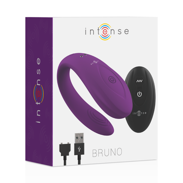 INTENSE - BRUNO PARTNER PLAISIR DOUBLE LILAS-INTENSE COUPLES TOYS-sextoys-lingerie-bdsm-hygiène-sexshop