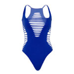 LEG AVENUE – BODY STRING RACERBACK BLEU