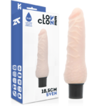 LOVECLONE – VIBRATEUR AUTOLUBRIFIANT SVEN 18.5 CM -O- 3.3 CM