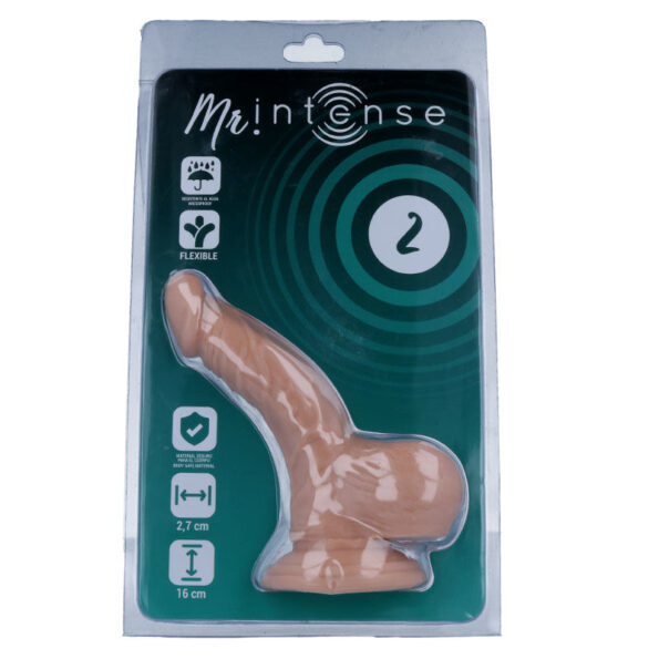 MR INTENSE - 2 PÉNIS RÉALISTE 16 CM -O- 2.7 CM-MR. INTENSE-sextoys-lingerie-bdsm-hygiène-sexshop