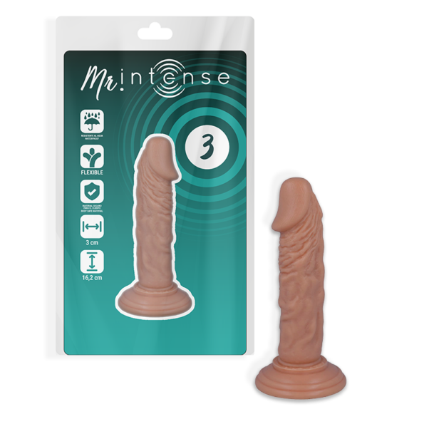 MR INTENSE - 3 PÉNIS RÉALISTE 16.2 CM -O- 3 CM-MR. INTENSE-sextoys-lingerie-bdsm-hygiène-sexshop