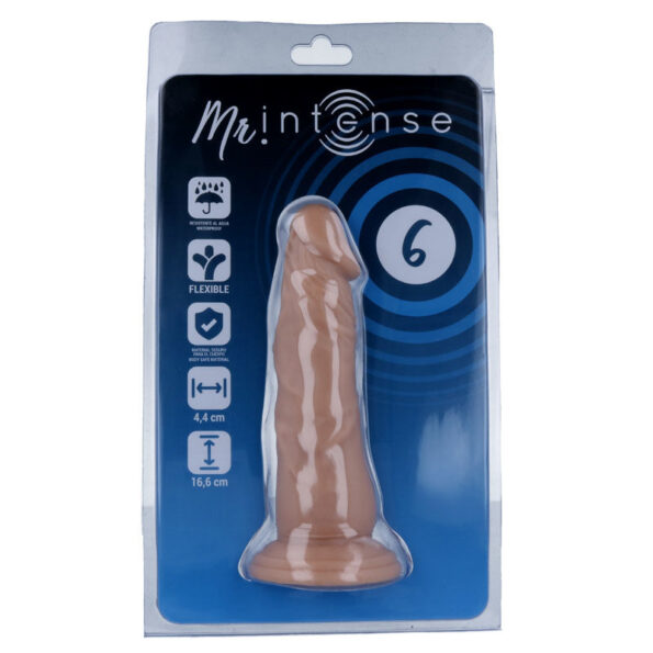 MR INTENSE - 6 PÉNIS RÉALISTE 16.6 CM -O- 4.4 CM-MR. INTENSE-sextoys-lingerie-bdsm-hygiène-sexshop
