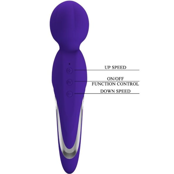 PRETTY LOVE - BAGUETTE VIBRANTE WALTER VIOLET-PRETTY LOVE FLIRTATION-sextoys-lingerie-bdsm-hygiène-sexshop