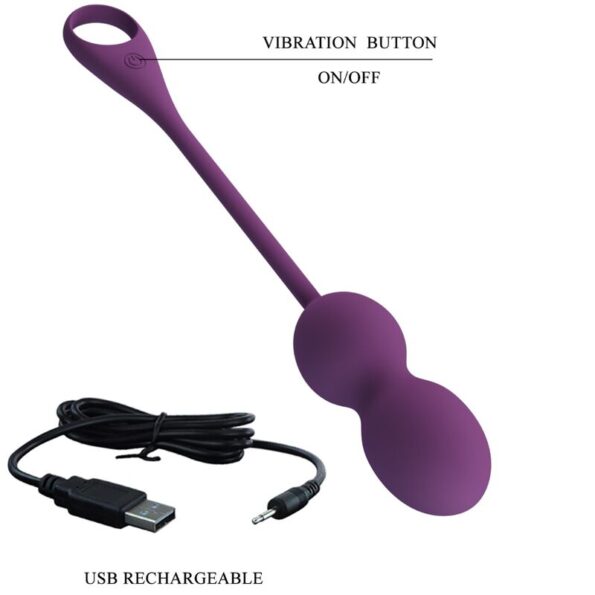 PRETTY LOVE - ELVIRA KEGEL BALLS APP TÉLÉCOMMANDE VIOLET-PRETTY LOVE-sextoys-lingerie-bdsm-hygiène-sexshop