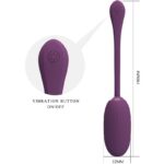 PRETTY LOVE – OEUF VIBRANT RECHARGEABLE DOREEN VIOLET