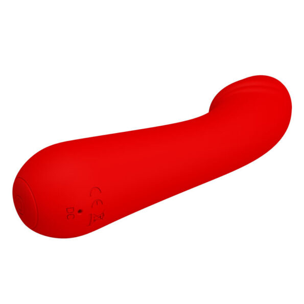 PRETTY LOVE - VIBRATEUR RECHARGEABLE CETUS ROUGE-PRETTY LOVE SMART-sextoys-lingerie-bdsm-hygiène-sexshop