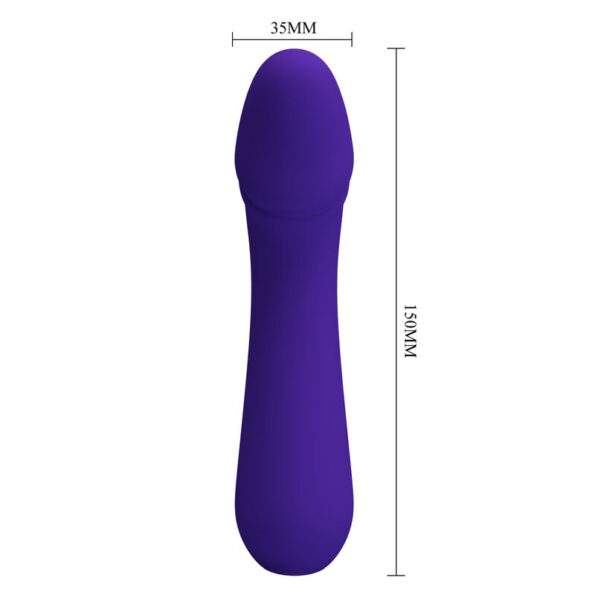 PRETTY LOVE - VIBRATEUR RECHARGEABLE CETUS VIOLET-PRETTY LOVE SMART-sextoys-lingerie-bdsm-hygiène-sexshop