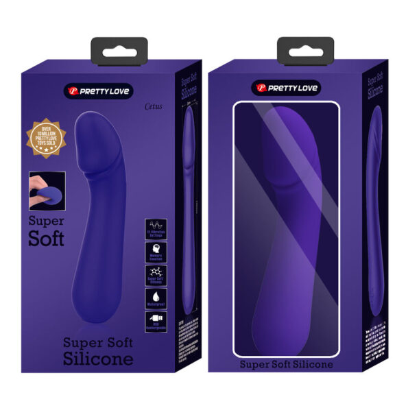 PRETTY LOVE - VIBRATEUR RECHARGEABLE CETUS VIOLET-PRETTY LOVE SMART-sextoys-lingerie-bdsm-hygiène-sexshop