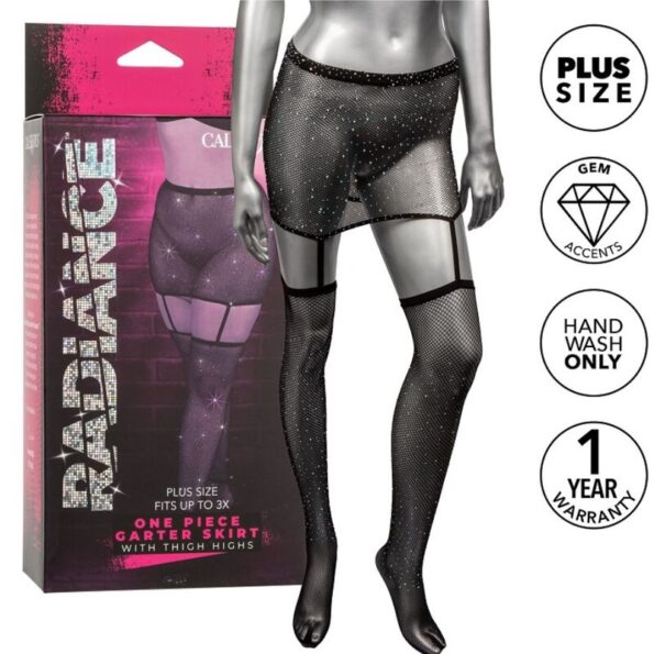 RADIANCE - JUPE JARRETIÈRES CUISSES GRANDE TAILLE-RADIANCE-sextoys-lingerie-bdsm-hygiène-sexshop