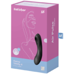 SATISFYER – STIMULATEUR ET VIBRATEUR CURVY TRINITY 4 NOIR