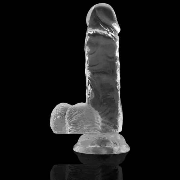 X RAY - BITE TRANSPARENTE AVEC BOULES 15.5 CM -O- 3.5 CM-X RAY-sextoys-lingerie-bdsm-hygiène-sexshop