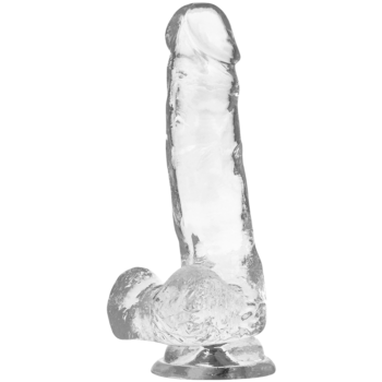 X RAY - BITE TRANSPARENTE AVEC BOULES 18.5 CM -O- 3.8 CM-X RAY-sextoys-lingerie-bdsm-hygiène-sexshop