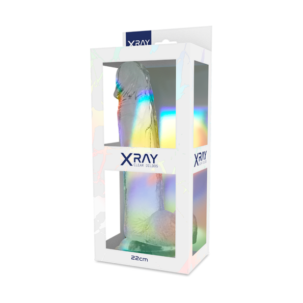 X RAY - HARNAIS + BITE AVEC BOULES 22 CM -O- 4.6 CM-X RAY-sextoys-lingerie-bdsm-hygiène-sexshop