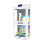 X RAY – HARNAIS + BITE TRANSPARENT 18 CM -O- 4 CM