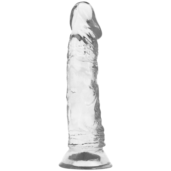 X RAY - HARNAIS + BITE TRANSPARENT 19 CM -O- 4 CM-X RAY-sextoys-lingerie-bdsm-hygiène-sexshop