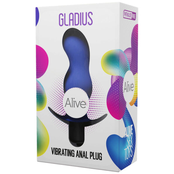 ALIVE - PLUG VIBRATEUR ANAL GLADIUS-ALIVE-sextoys-lingerie-bdsm-hygiène-sexshop