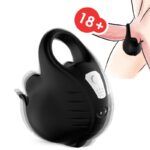 ARMONY – ANNEAU VIBRATEUR À VENTOUSES TÉLÉCOMMANDE NOIR