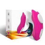 ARMONY – CULOTTE PORTABLE PAPILLON VIBRATEUR TÉLÉCOMMANDE ROSE