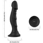 ARMONY – GODE VIBRATEUR & PLUG ANAL TÉLÉCOMMANDE NOIR