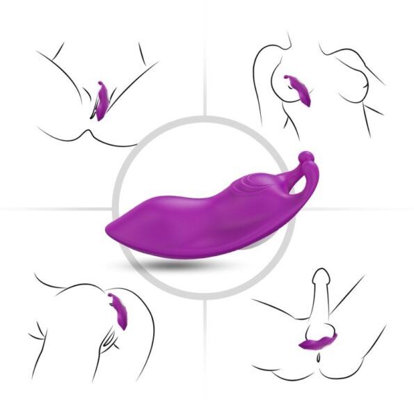 ARMONY - HONEYBEE WEARABLE PANTIES VIBRATEUR G-SPOT TÉLÉCOMMANDE VIOLET-ARMONY WEARABLES-sextoys-lingerie-bdsm-hygiène-sexshop