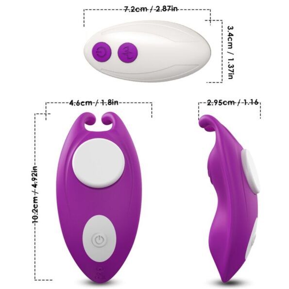 ARMONY - HONEYBEE WEARABLE PANTIES VIBRATEUR G-SPOT TÉLÉCOMMANDE VIOLET-ARMONY WEARABLES-sextoys-lingerie-bdsm-hygiène-sexshop