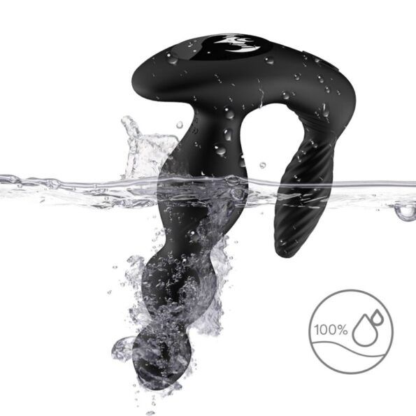 ARMONY - MANFUN VIBRATEUR & STIMULATEUR ANAL PLUG TÉLÉCOMMANDE NOIR-ARMONY FOR HIM-sextoys-lingerie-bdsm-hygiène-sexshop