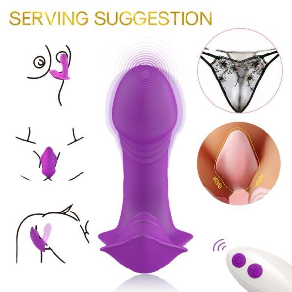 ARMONY - SIFFLET VIBRATEUR INTRODUCTION TÉLÉCOMMANDE VIOLET-ARMONY WEARABLES-sextoys-lingerie-bdsm-hygiène-sexshop