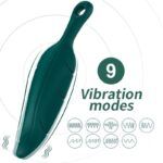 ARMONY – STIMULATEUR & VIBRATEUR VERT FEUILLE