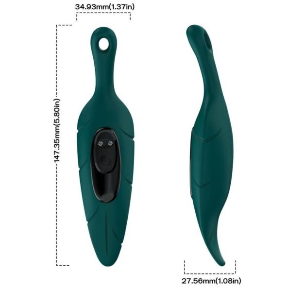 ARMONY - STIMULATEUR & VIBRATEUR VERT FEUILLE-ARMONY STIMULATORS-sextoys-lingerie-bdsm-hygiène-sexshop