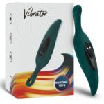 ARMONY – STIMULATEUR & VIBRATEUR VERT FEUILLE