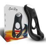 ARMONY – VEYRON DOUBLE VIBRATEUR ANNEAU JOUET POUR COUPLES TÉLÉCOMMANDE NOIR